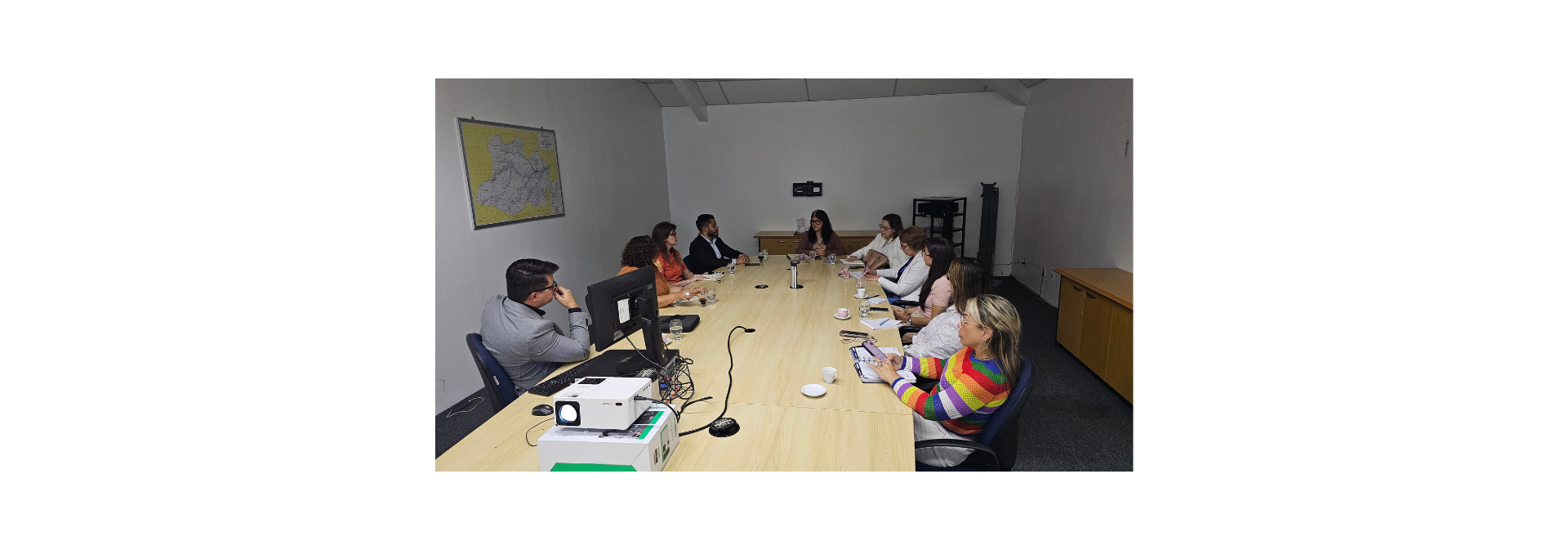 Reunião sobre a Campanha do assédio