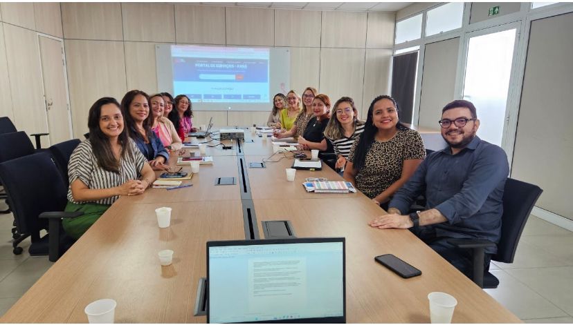 Treinamento das Cartas de Serviço com a equipe da SEDUC