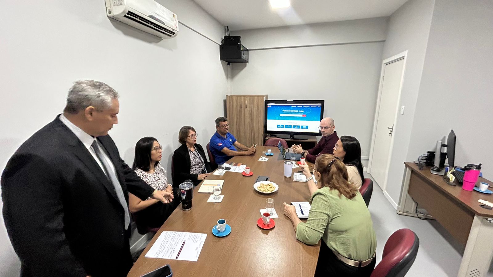 Reunião de alinhamento das correções e evolução do sistema SIGO e Cartas de Serviço