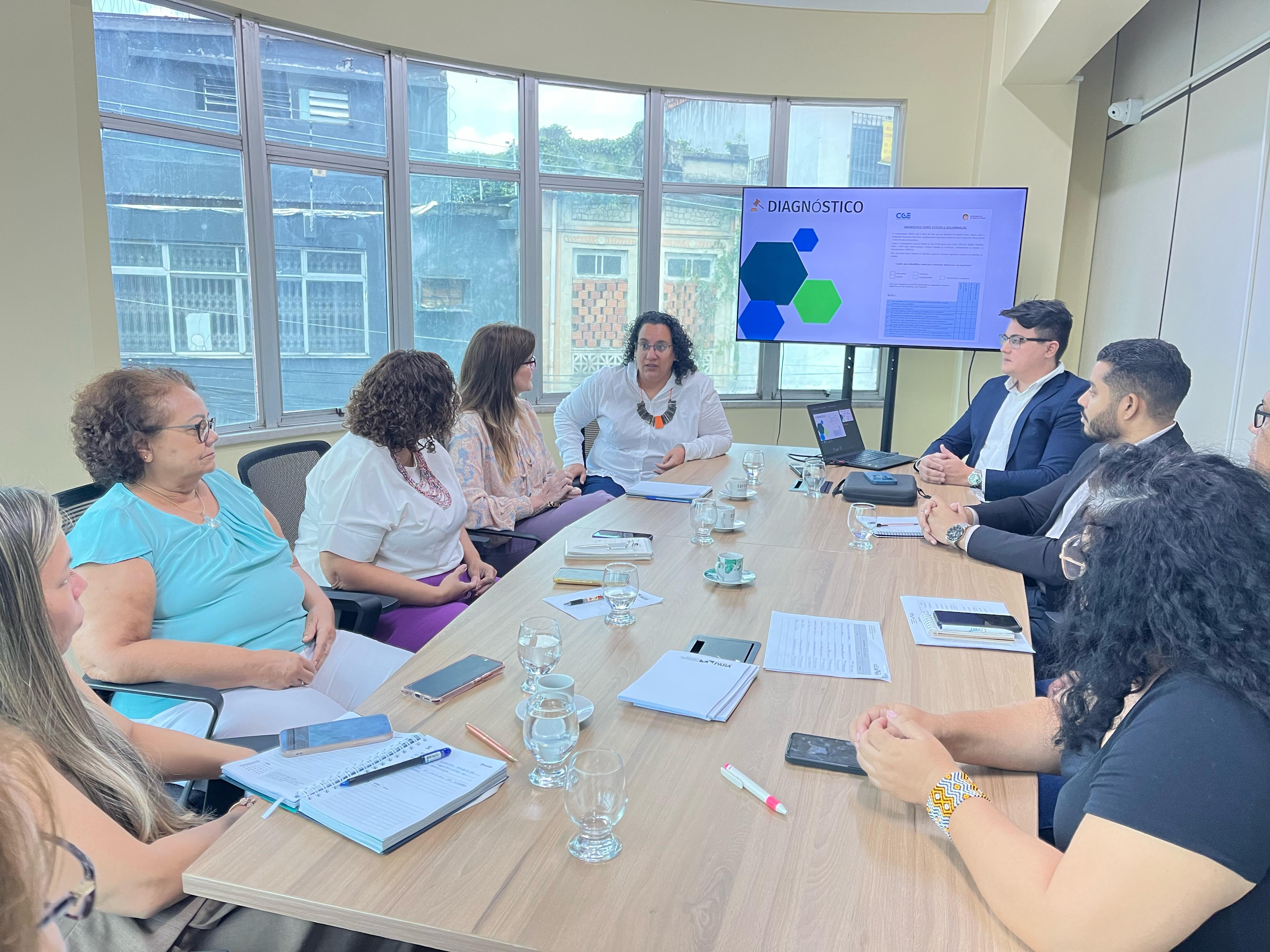 Reunião sobre a Campanha do assédio