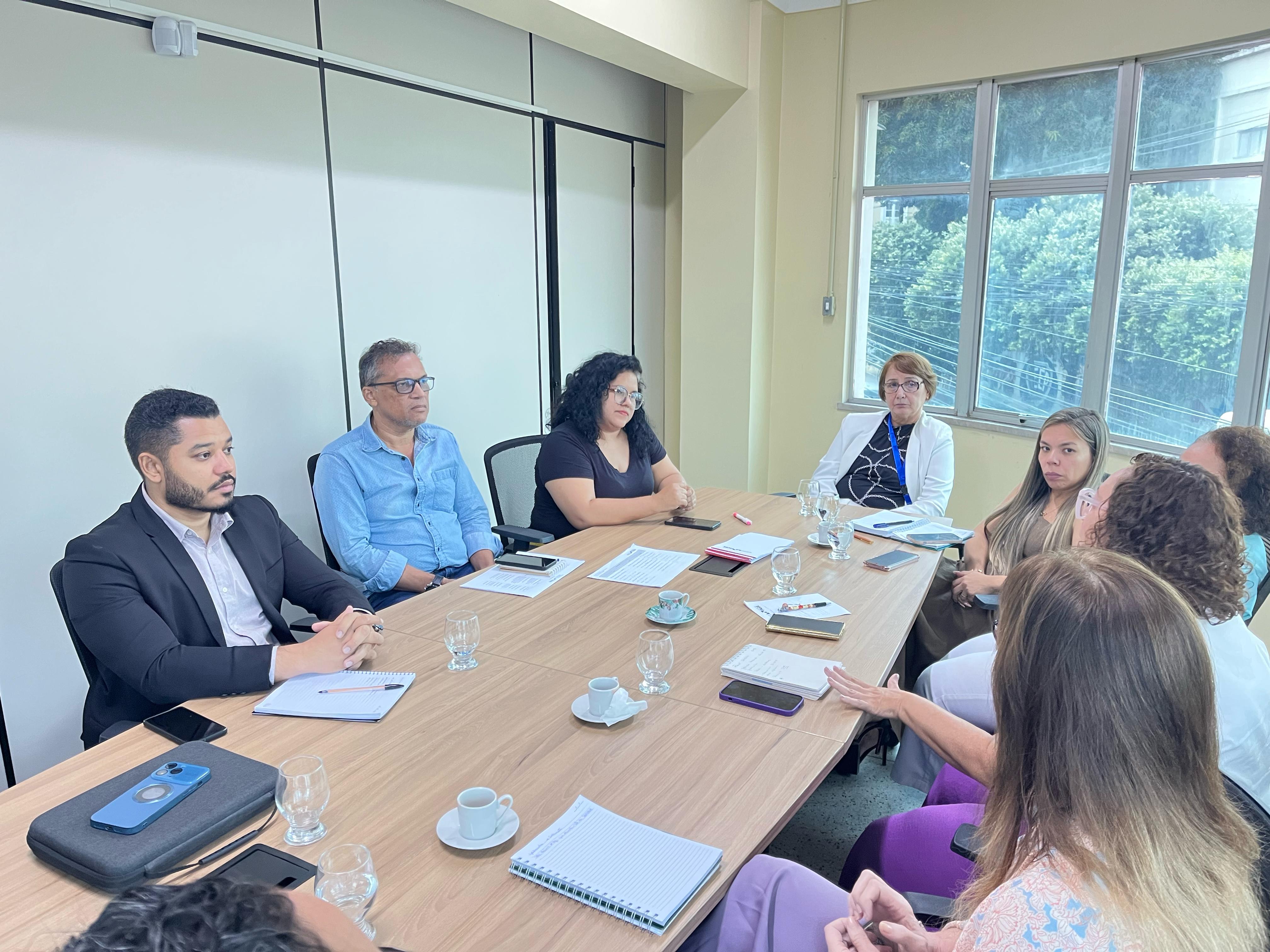 Reunião sobre a Campanha do assédio
