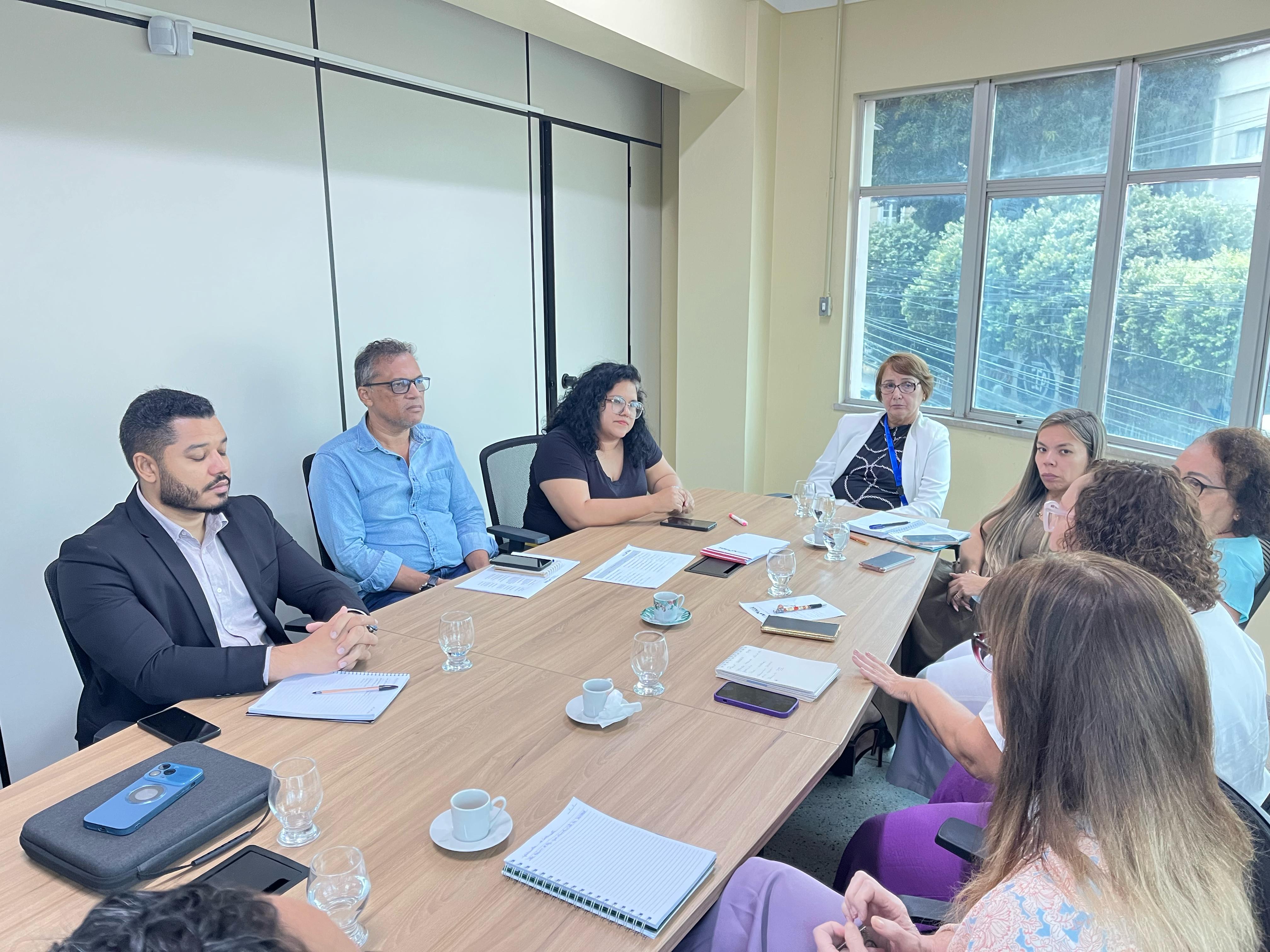 Reunião sobre a Campanha do assédio