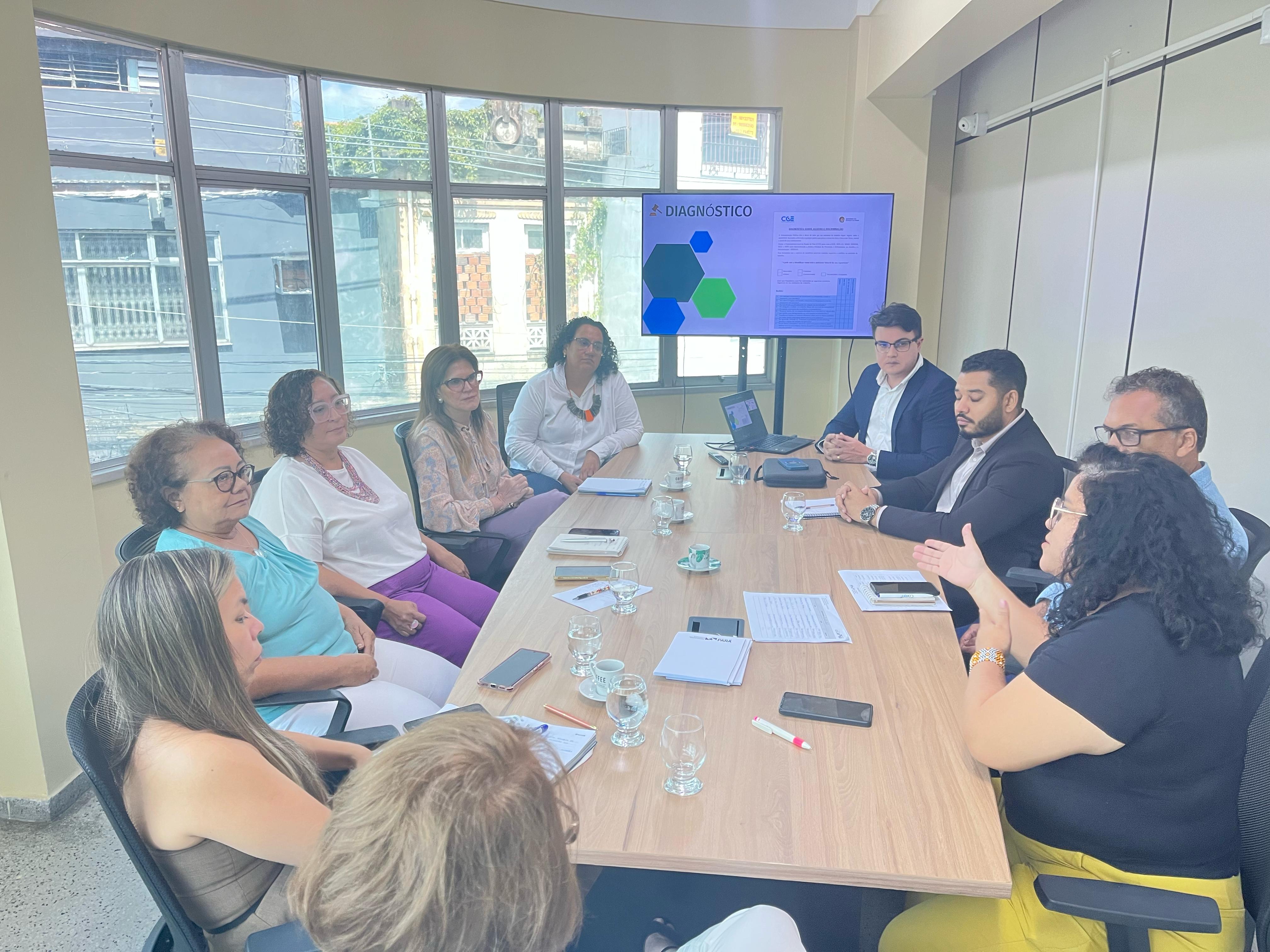 Reunião sobre a Campanha do assédio