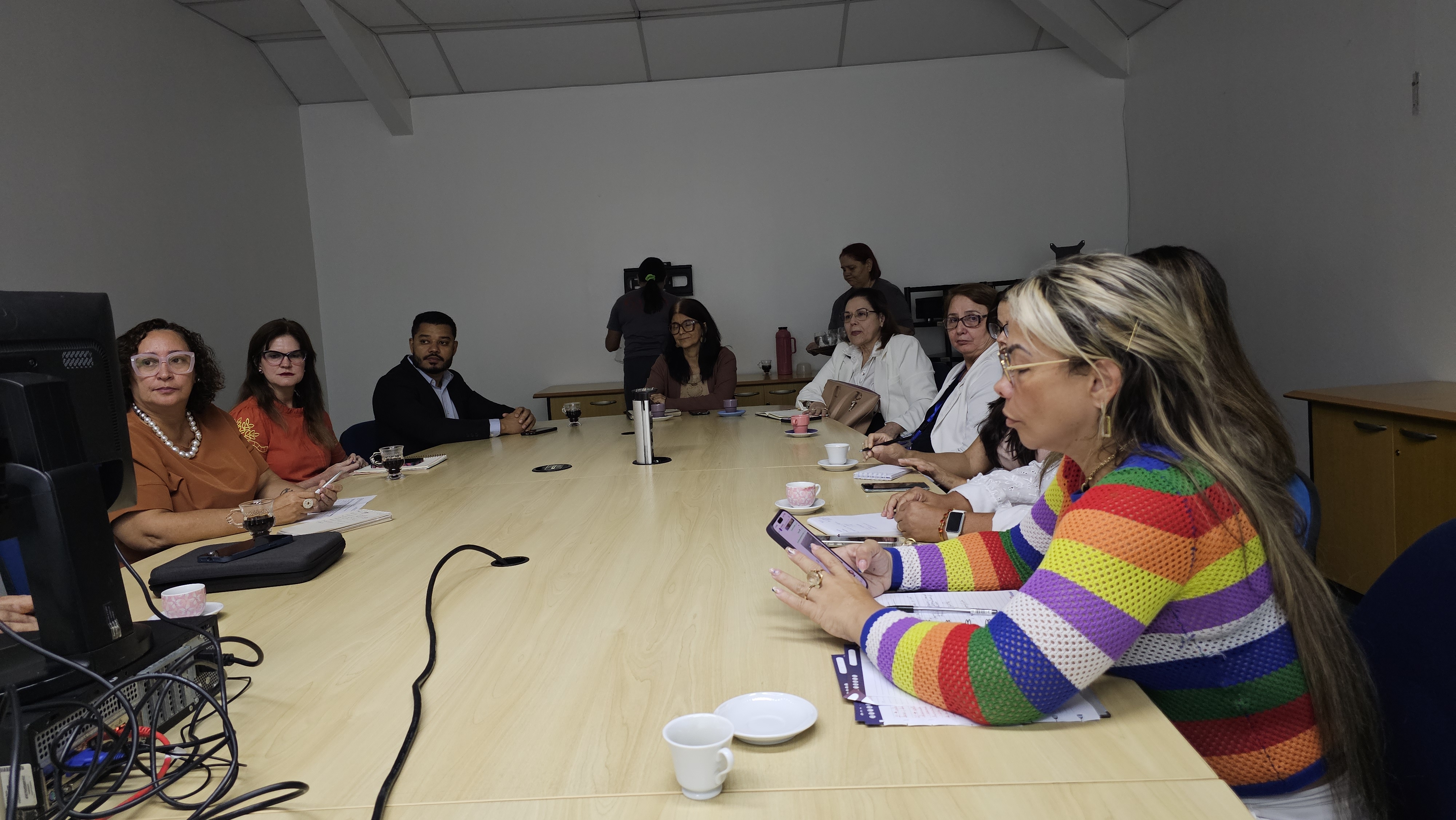 Reunião sobre a Campanha do assédio