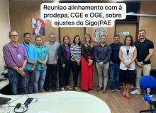 Reunião de alinhamento ajustes SIGO/PAE 