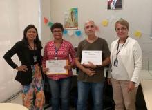 Entrega de certificado após o treinamento do SIGO - ARCON